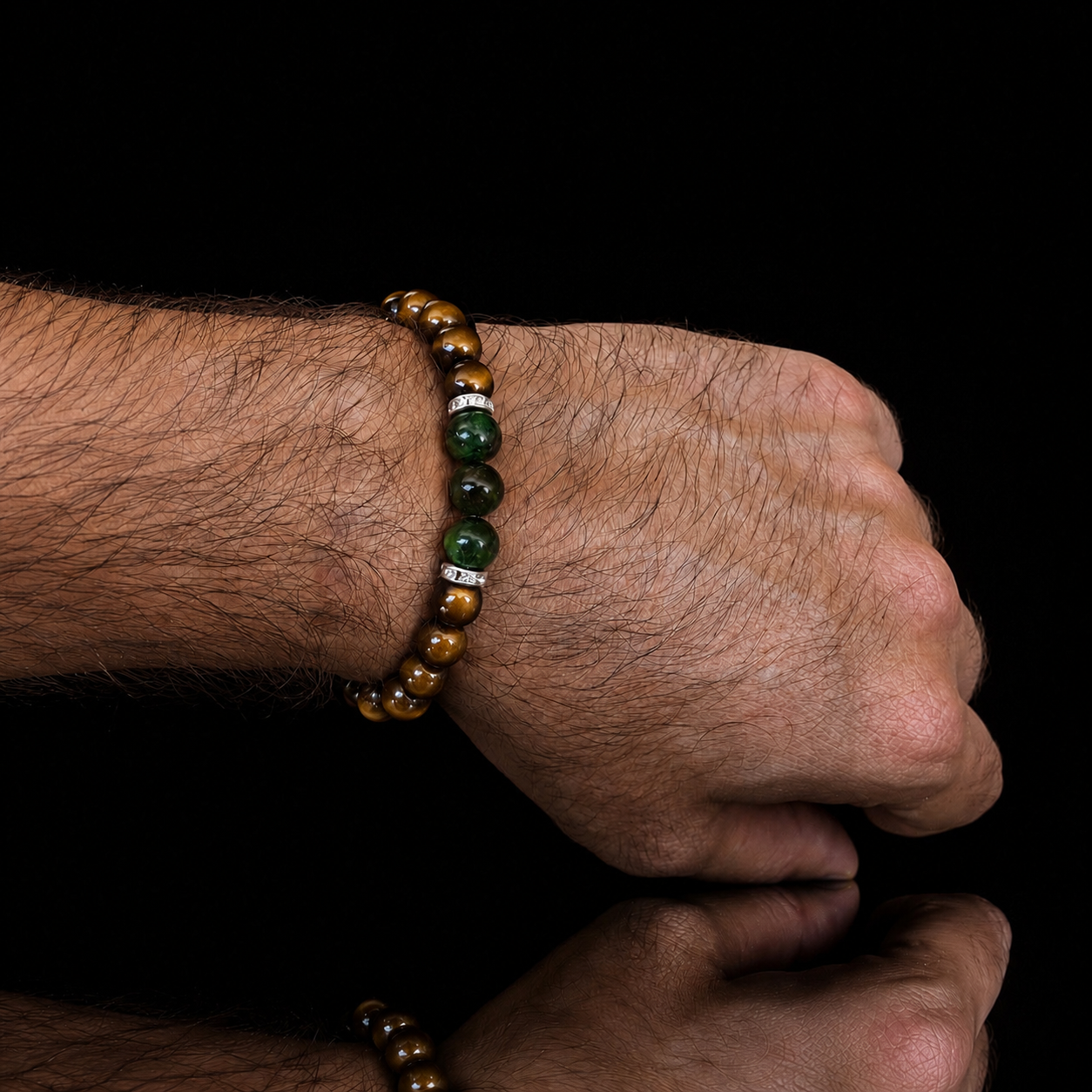 Green & Brown Tiger Eye