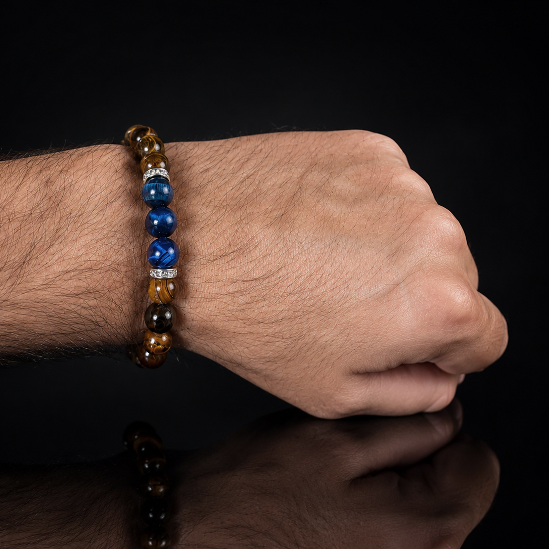 Blue & Brown Tiger Eye
