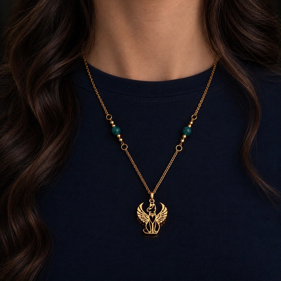 #18: Bastet & Blue Tiger Eye