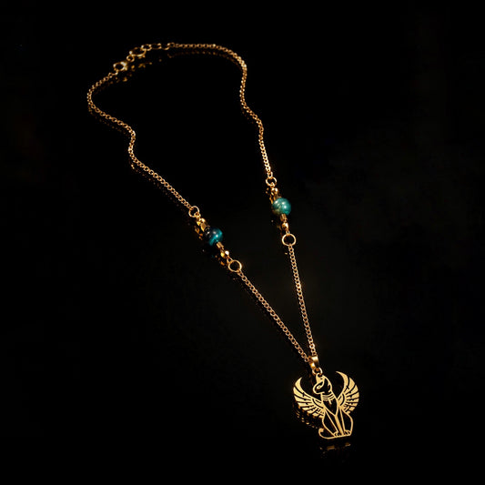 #18: Bastet & Blue Tiger Eye