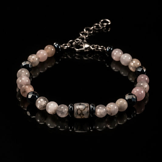 #04: Grey Agate & Milky Quartz