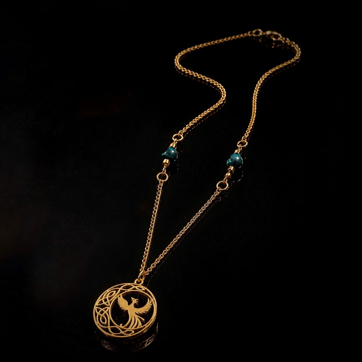 #17: Mandala Pheonix & Blue Tiger Eye