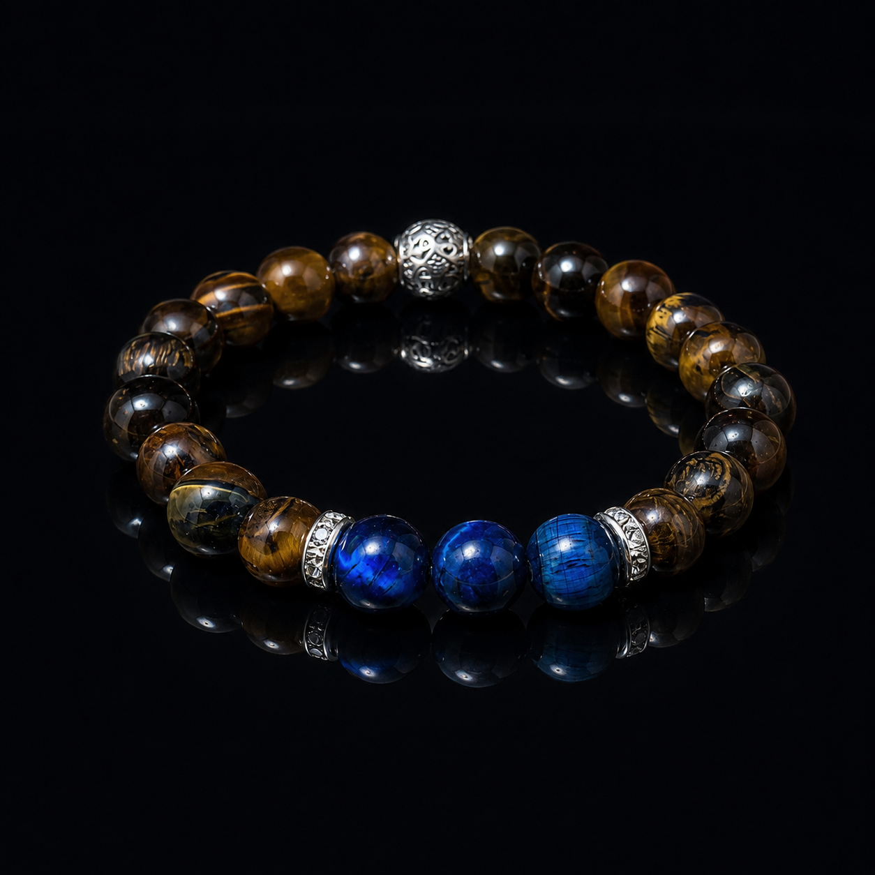 Blue & Brown Tiger Eye