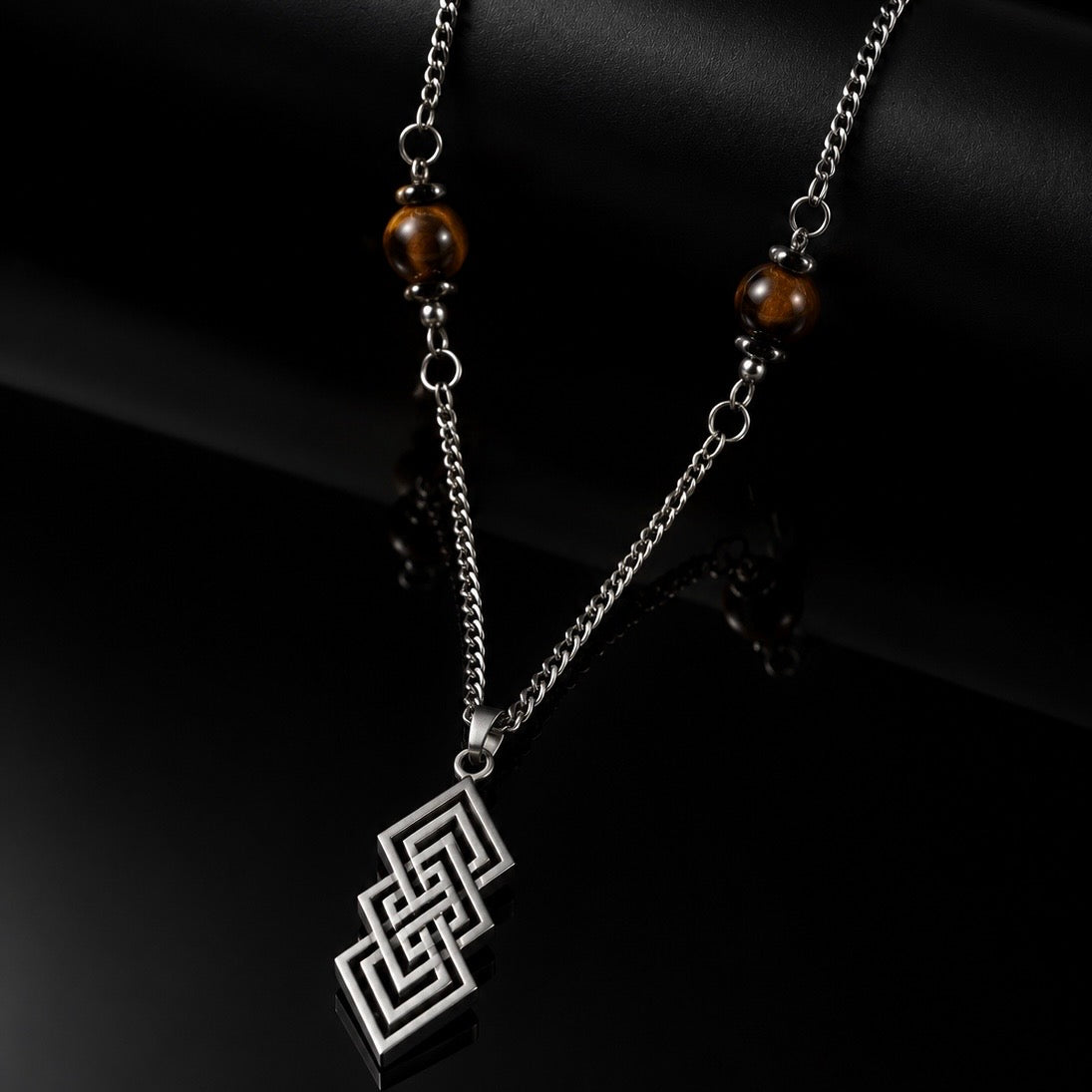 #10: Greek Key Motif & Tiger Eye