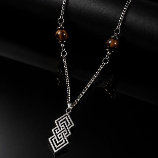 #10: Greek Key Motif & Tiger Eye
